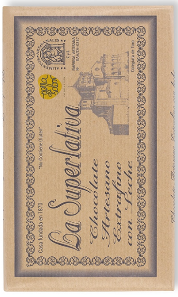 Chocolate extrafino con leche La Superlativa de Toro