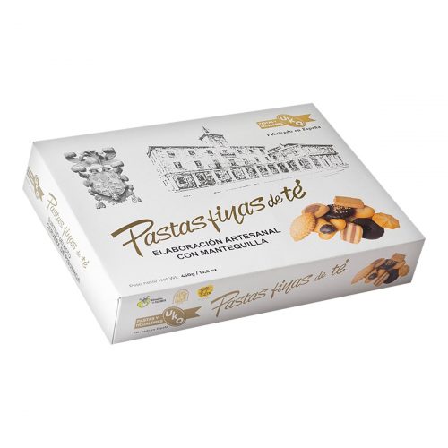 Pastas finas de té artesanas