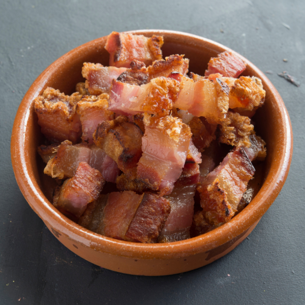 Torrezno de Soria prefrito de Moreno Sáez