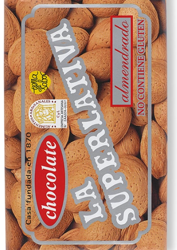 Chocolate extrafino con leche y almendras La Superlativa de Toro