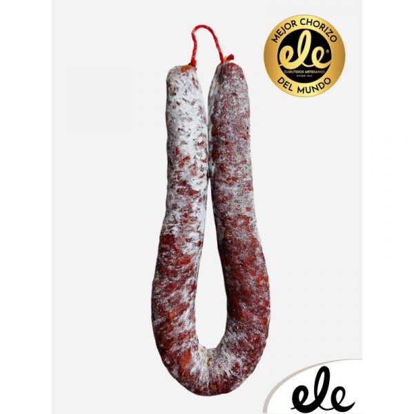 Chorizo artesano picante de Zamora Embutidos Ele