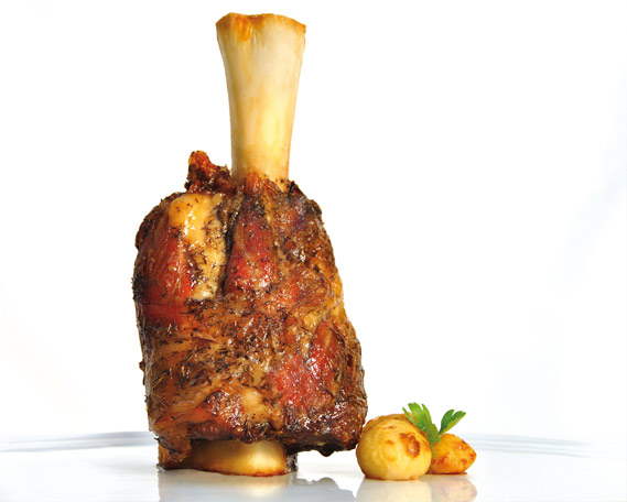 Jarreton Cascajares Jarretón de Ternera lechal asado Cascajares