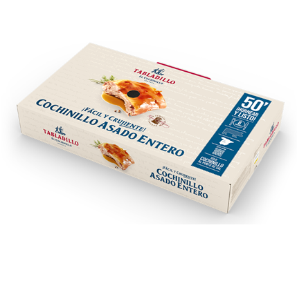 Cochinillo de Segovia asado entero Tabladillo