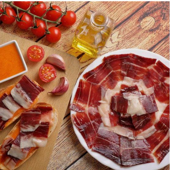 Jamón ibérico 100% bellota DOP Los Pedroches Ibedul - al corte