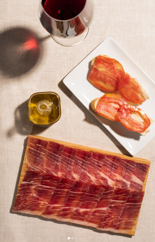 Jamón ibérico de cebo de Salamanca Embutidos Torreón - al corte