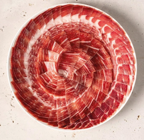 Jamón ibérico de cebo de Salamanca Embutidos Torreón - al corte