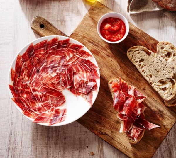 Jamón ibérico de cebo de Salamanca Embutidos Torreón - al corte