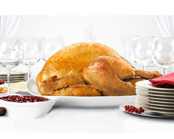 pavo cascajares Pavo asado estilo americano Cascajares