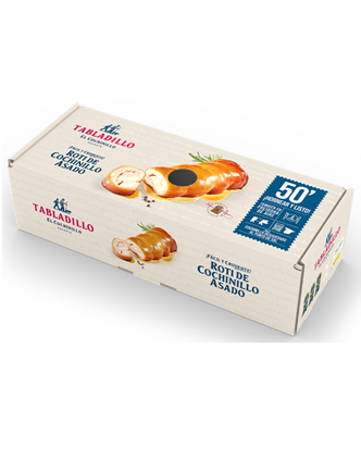 Roti de cochinillo de Segovia asado Tabladillo