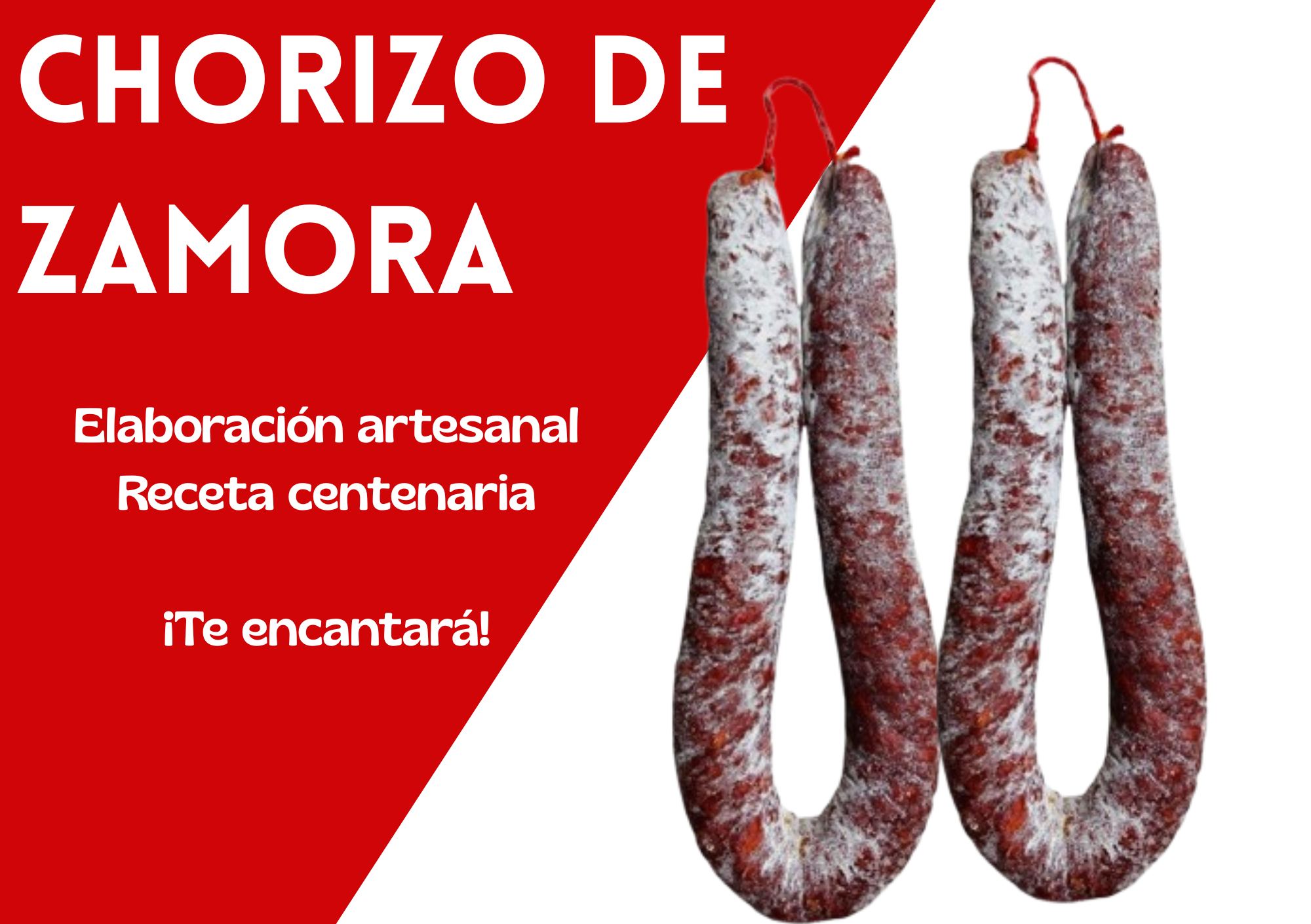 Chorizo artesano de Zamora